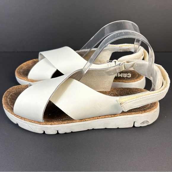 ❤️ Camper Cream Cross-Strap Sandals 42 - Picture 6 of 9